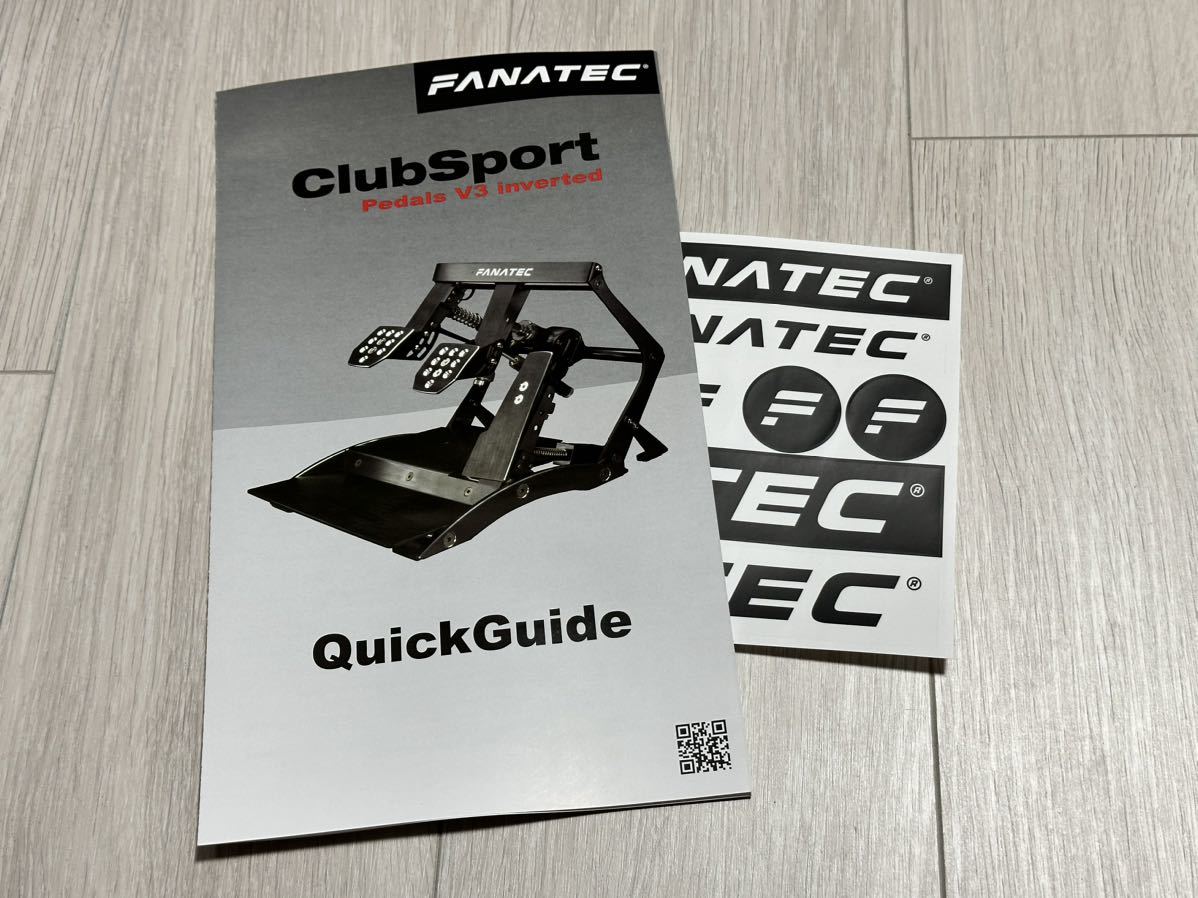 新品未使用 FANATEC ClubSport Pedals V3 inverted 正規品