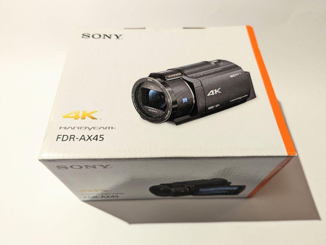 新品未使用 展示品 SONY FDR-AX45 TI 4Kビデオカメラ ハンディカム