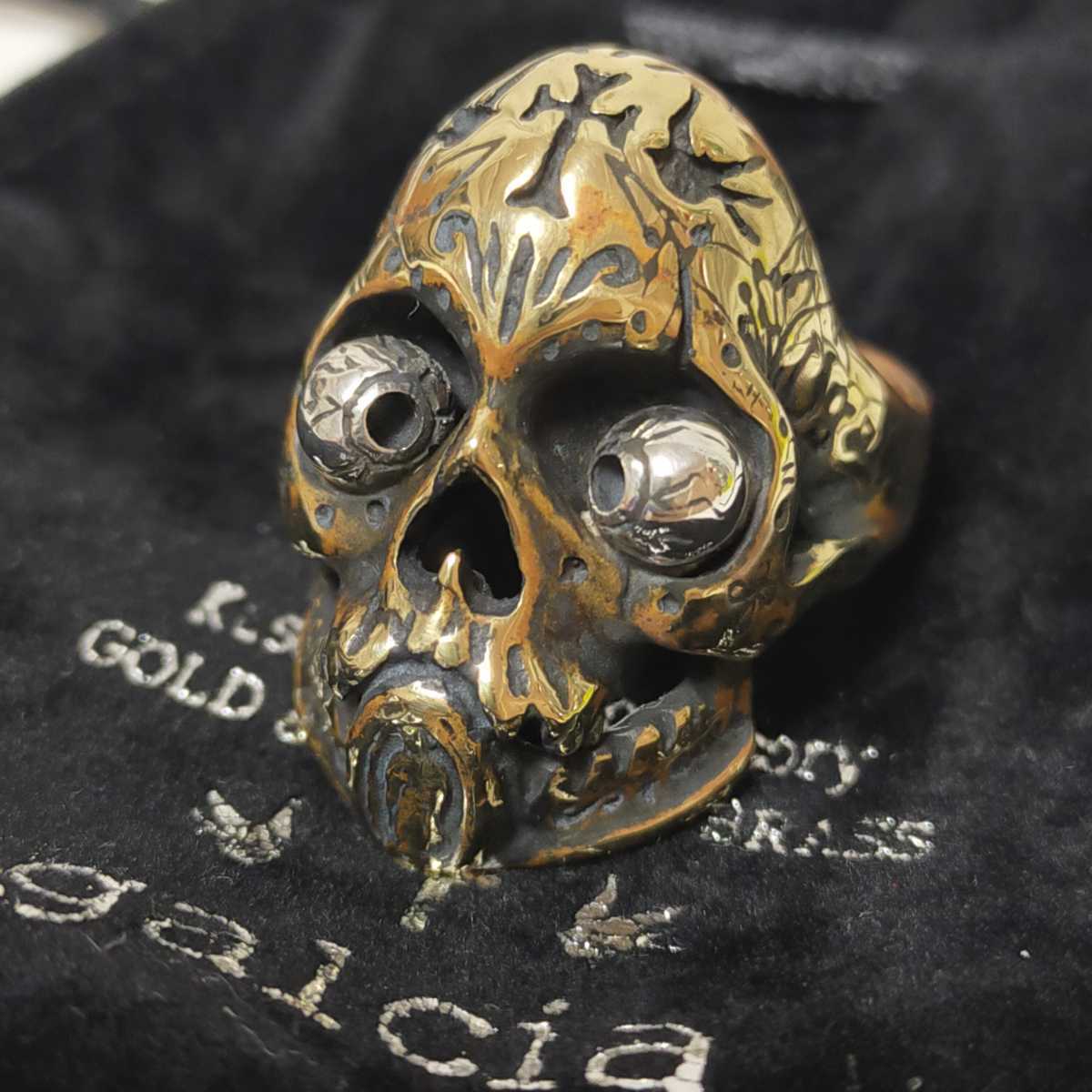 グッドふとんマーク取得 美品 23号 ガルシア galcia メキシカン スカル