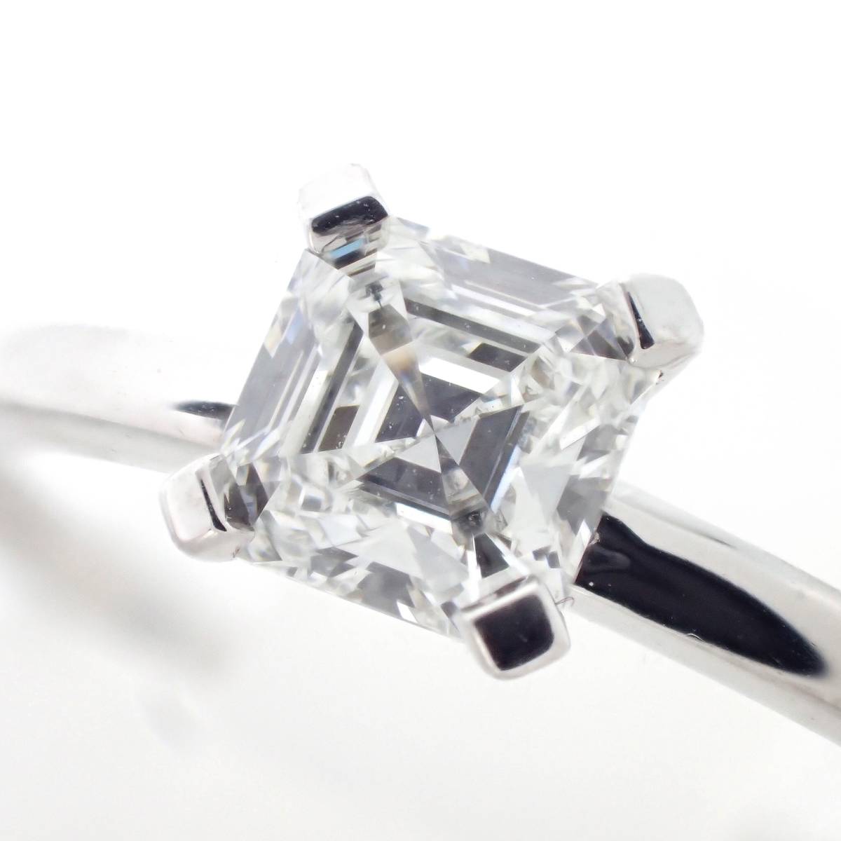  обычная цена 25 десять тысяч Ahkah AHKAH K18WG diamond 0.25ct Pledge кольцо письменная гарантия коробка подножка cut бриллиант 8 номер PE0064310200