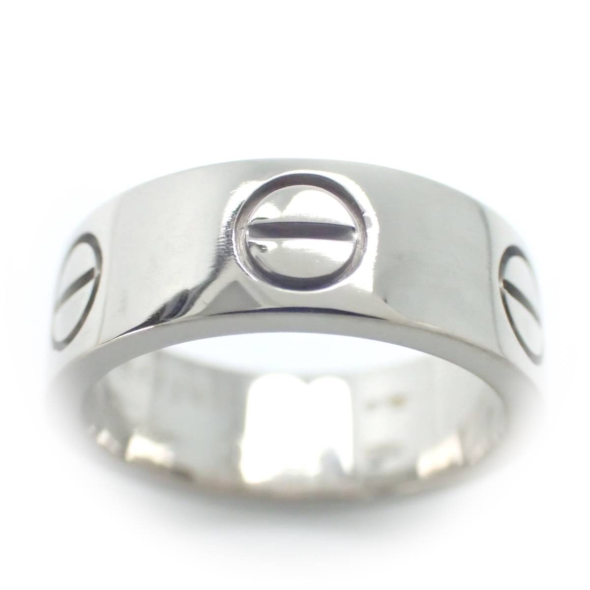 カルティエ Cartier K18WG ラブリング 45号 - www.branded.net.au