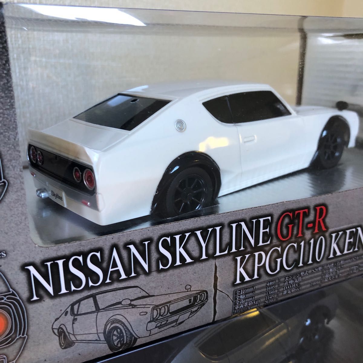 NISSAN SKYLINE GT-R KPGC110 KEN&MARY ラジコン 新品未開封品 NISSAN SKYLINE GT-R KPGC110 KEN&MARY ラジコン 新品未開封品