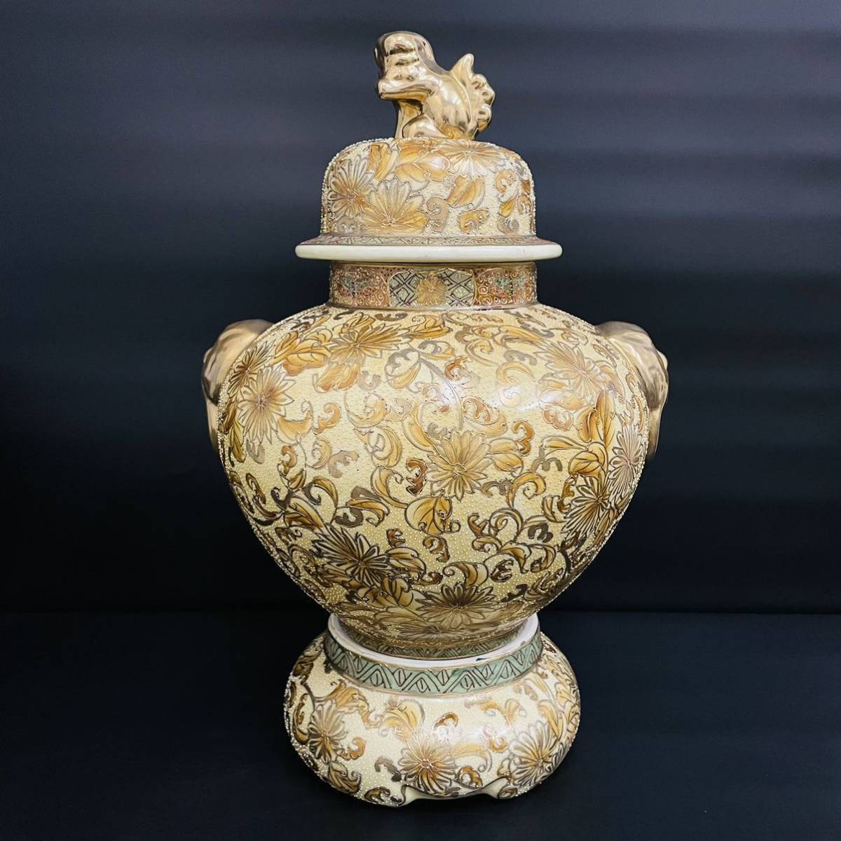 最高の品質 骨董品 薩摩焼 信山造 壺 花瓶 陶芸 - abacus-rh.com