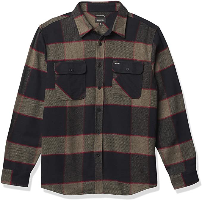 大切な人へのギフト探し Bowery Brixton L/S ネルシャツ S Grey/Charcoal Heather Shirt Flannel Sサイズ 大切な人へのギフト探し Bowery Brixton L/S ネルシャツ S Grey/Charcoal Heather Shirt Flannel Sサイズ