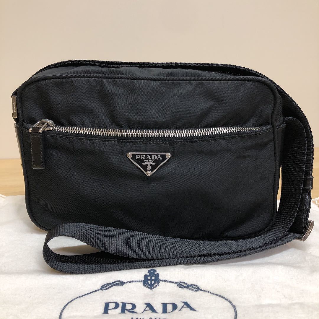 PRADA プラダ ショルダーバッグ ナイロン ブラック - ruizvillandiego.com