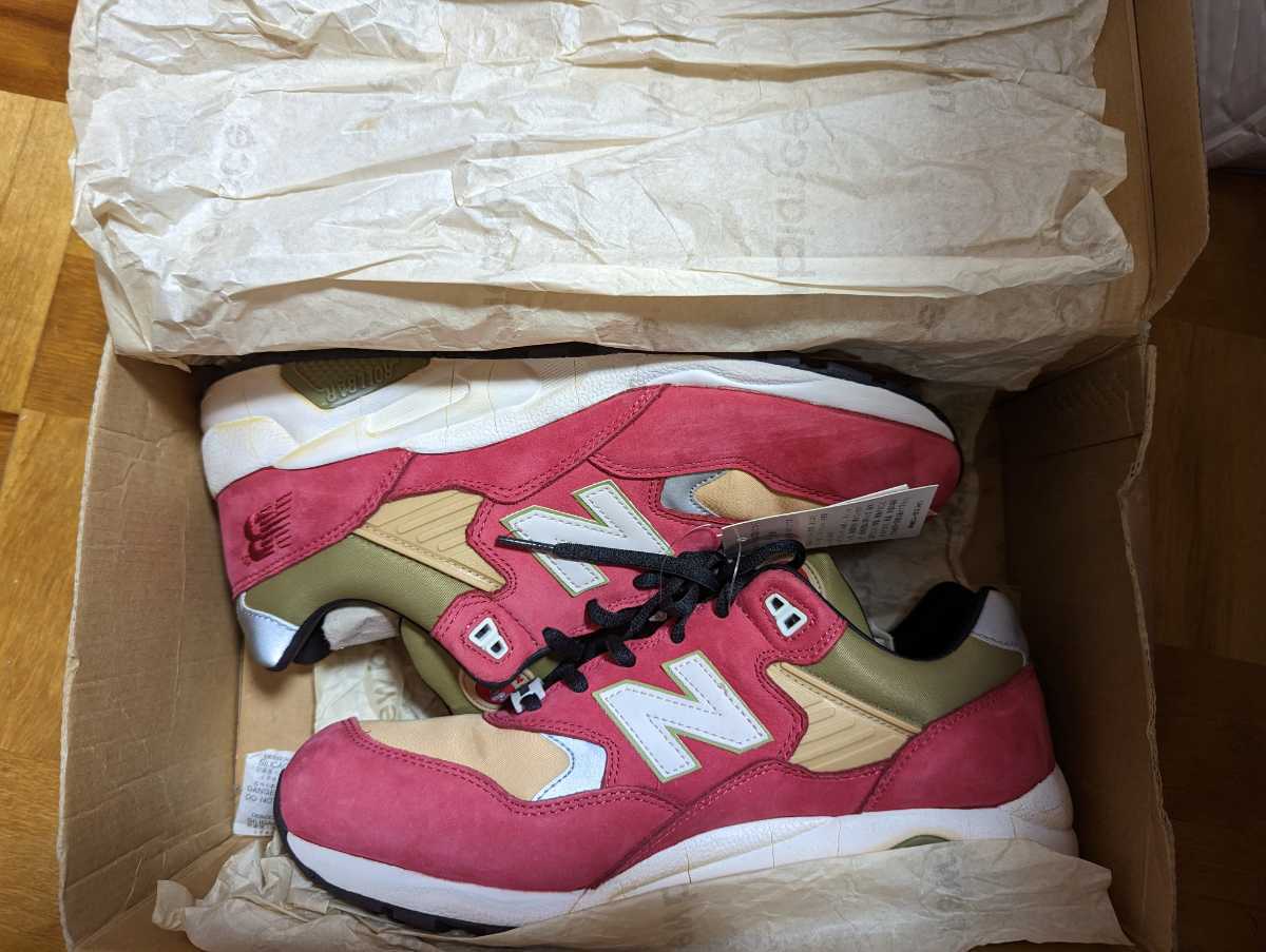 【即決】New Balance×STUSSY×realmad HECTIC MT580 CR CRIMSON(クリムゾン) ニューバランス　ヘクティク 29 11_画像1