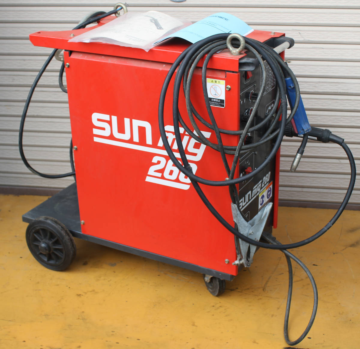 Yahoo!オークション - Sunarc SUN mig260 半自動溶接機 (SU-260 Yahoo!オークション - Sunarc SUN mig260 半自動溶接機 (SU-260