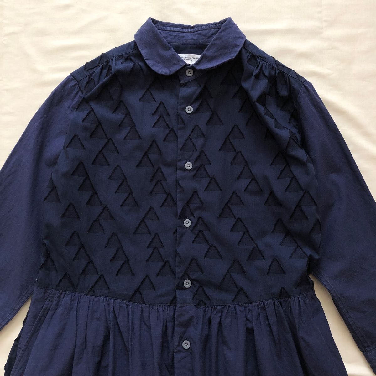 モリカゲシャツ MORIKAGESHIRTKYOTO 三角カット ジャガード モリカゲシャツ MORIKAGESHIRTKYOTO 三角カット ジャガード