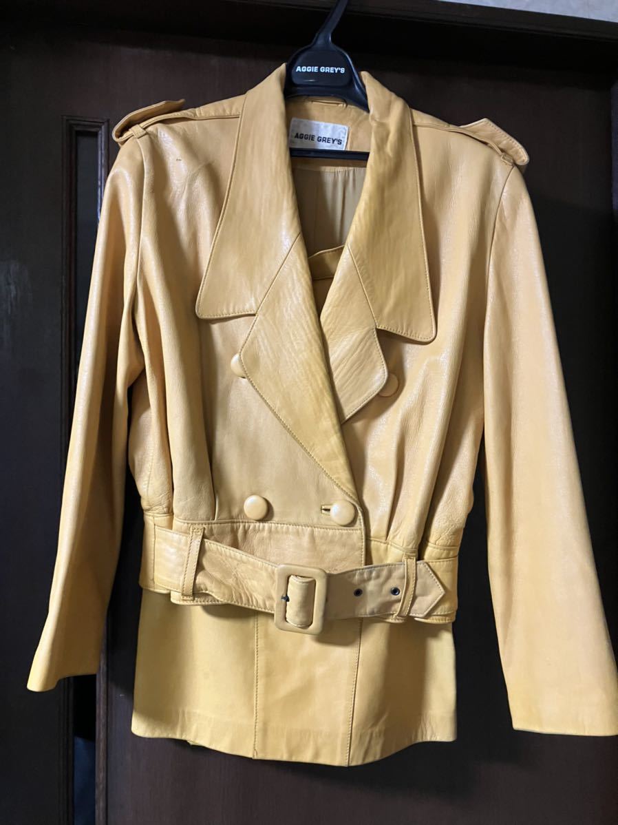 メ3440 AGGIE GREY´S アギーグレイス羊革セットアップ-