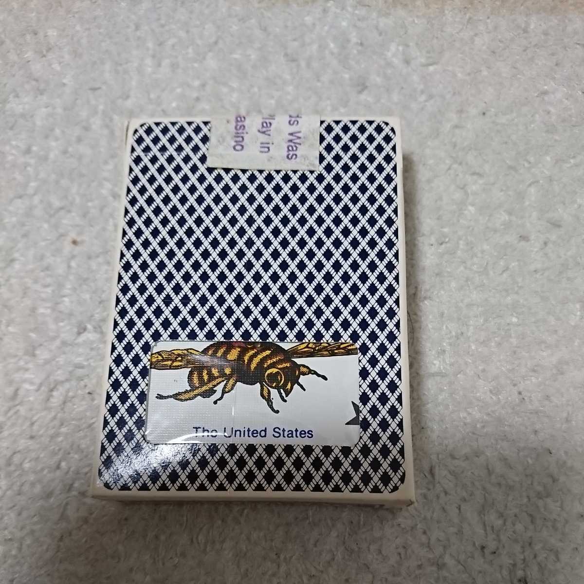 希少 カジノトランプ Bee (USAオハイオ)_画像2