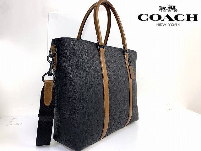 コーチCOACH メトロポリタン 定価10万円 ビジネストート - 通販