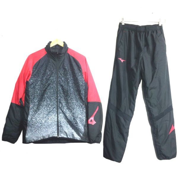 完璧 MIZUNO 上下セット パンツ ジャケット 中綿 ウインドブレーカー
