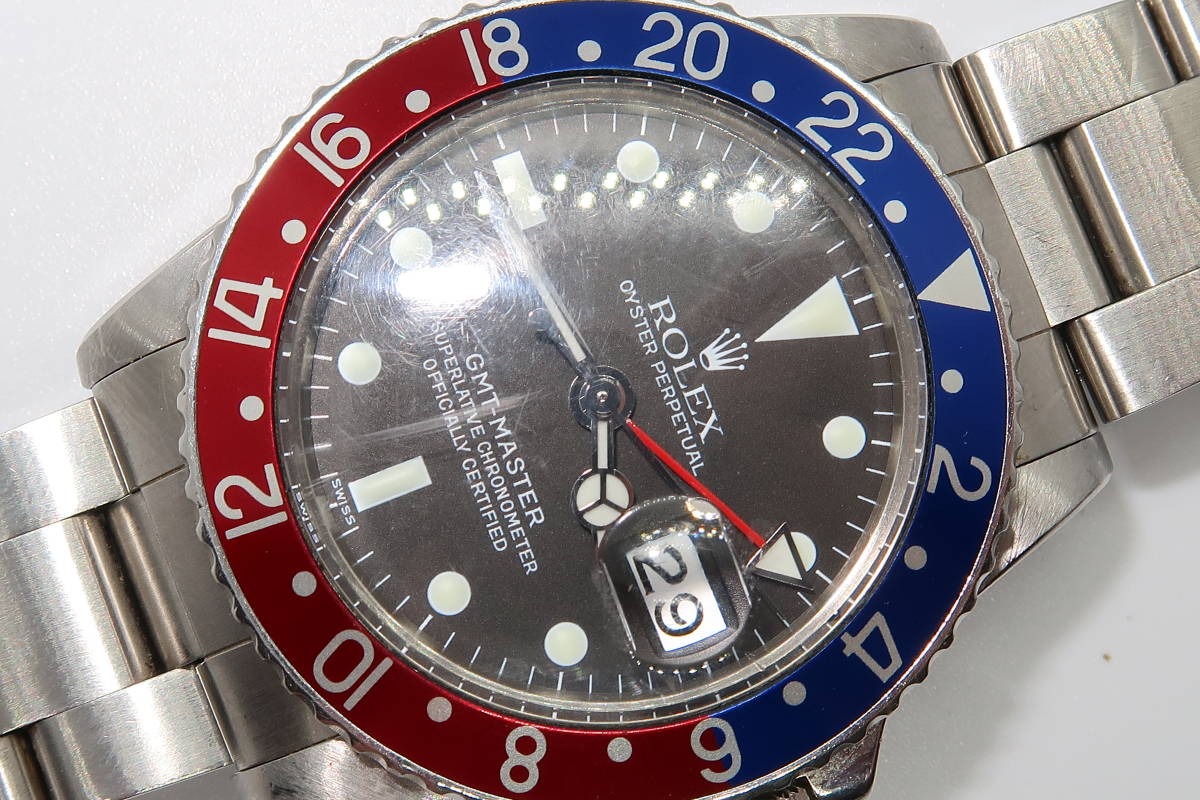 ■□ROLEX ロレックス GMTマスター 1675 腕時計 メンズ 自動巻□■の画像2