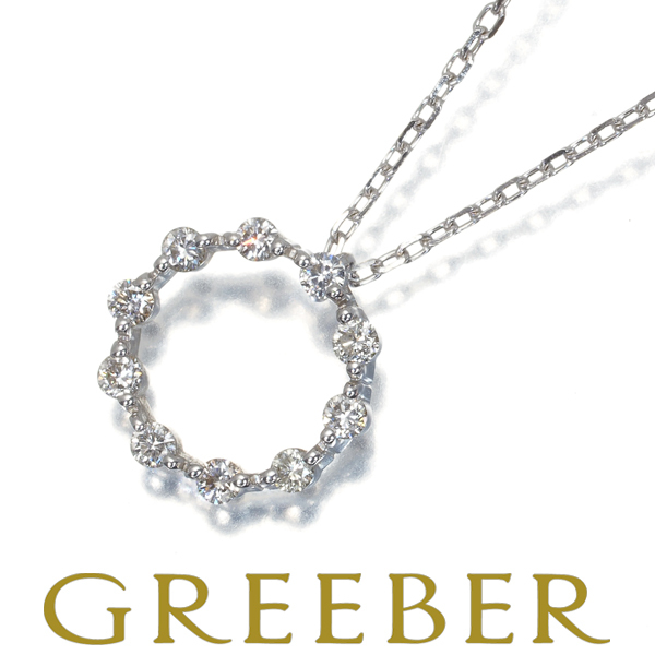 ヴァンドーム ダイヤネックレス ダイヤモンド 0.14ct アニバーサリー