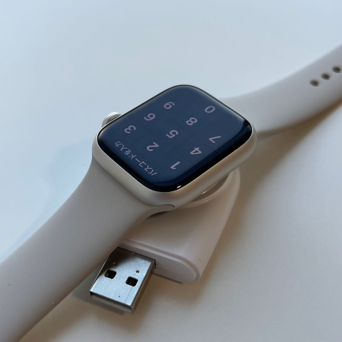Apple Watch Series7(GPS)スターライトアルミニウム41mm スマート