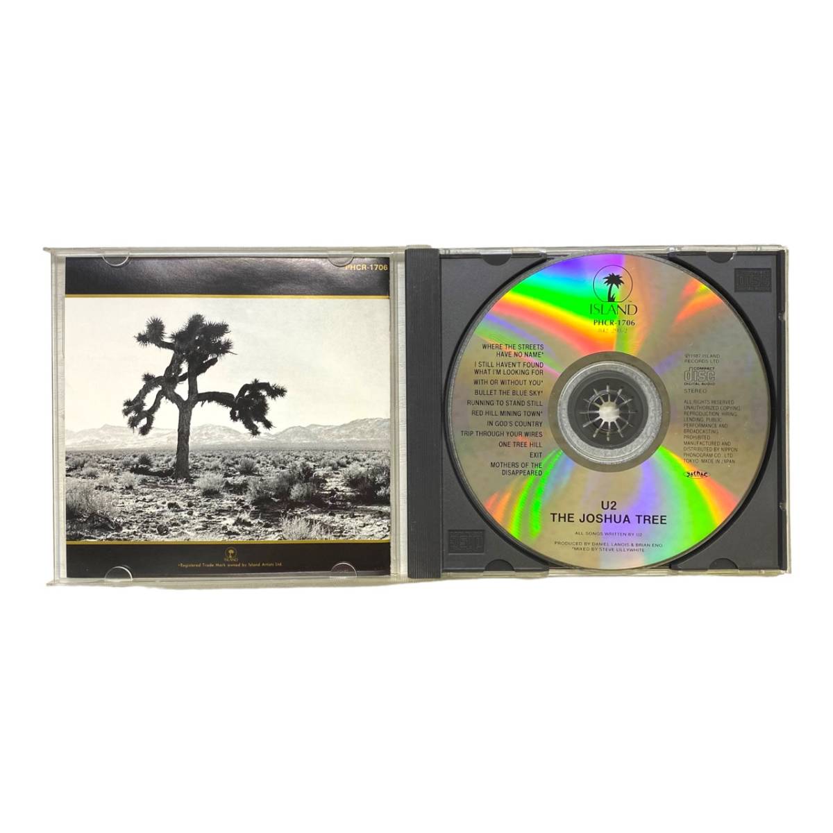 U2/ヨシュア・トゥリー CD盤 コンパクトディスク 動作未確認 PHCR-1706_画像3