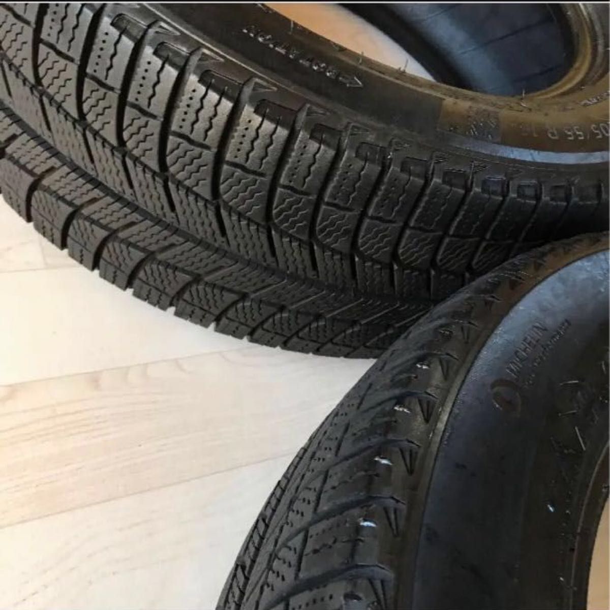 ■最優良品■ミシュラン MICHELIN『X-ICE3＋』205/55r16 4本セット 18年製  約9分山 バリ山！送料無料！