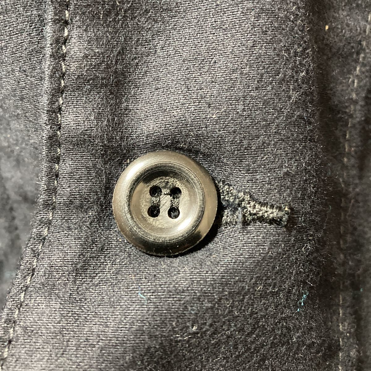 【極美品】BONCOURA ボンクラ English Work Jacket Moleskin Dark navy サイズ38 日本製