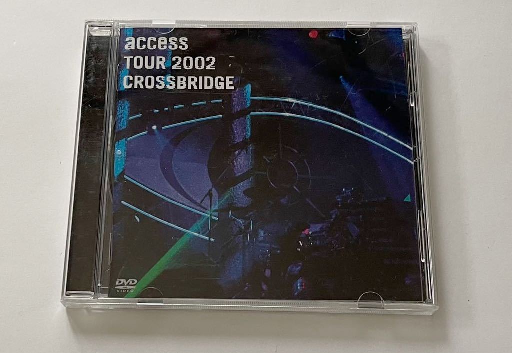 access TOUR 2002 CROSSBRIDGE LIVE at TOKYO INTERNATIONAL FORUM DVD прекрасный товар Asakura Daisuke Takami Hiroyuki 