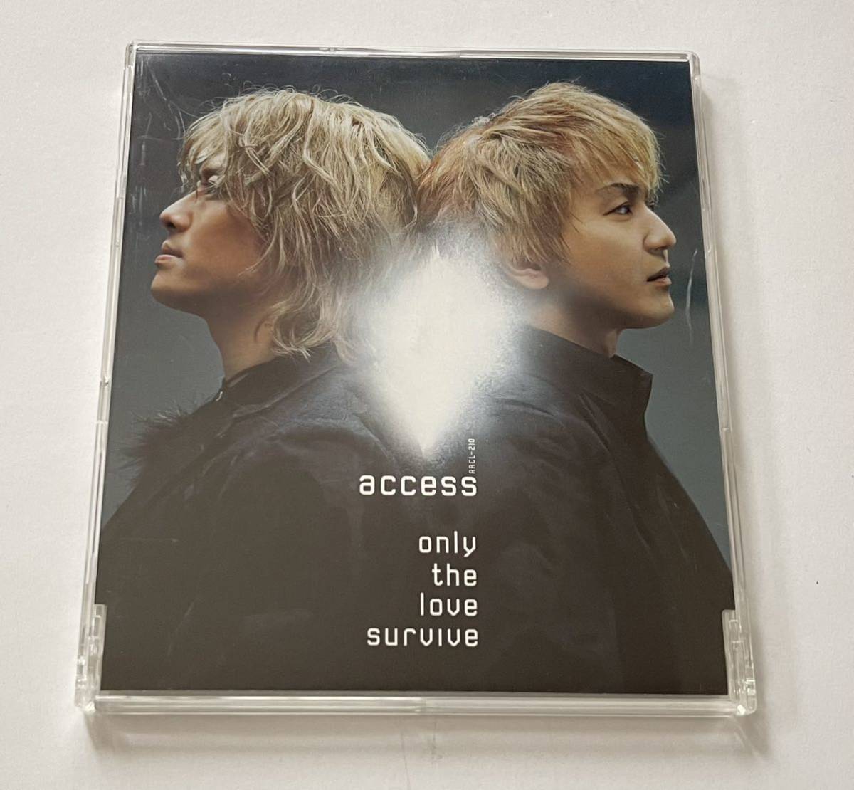 access 「only the love survive」CD シングル　浅倉大介　貴水博之　帯付き_画像1