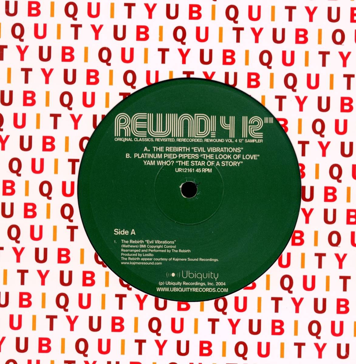 VA / REWIND 4 / Ubiquity 12-161 の画像1