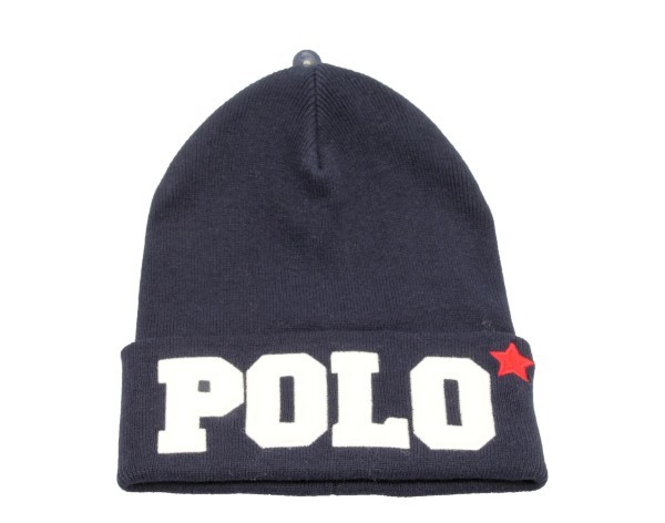  с биркой Polo Ralph Lauren one Star Logo хлопок вязаная шапка Polo Ralph Lauren USA One Star Varsity Knit Hat