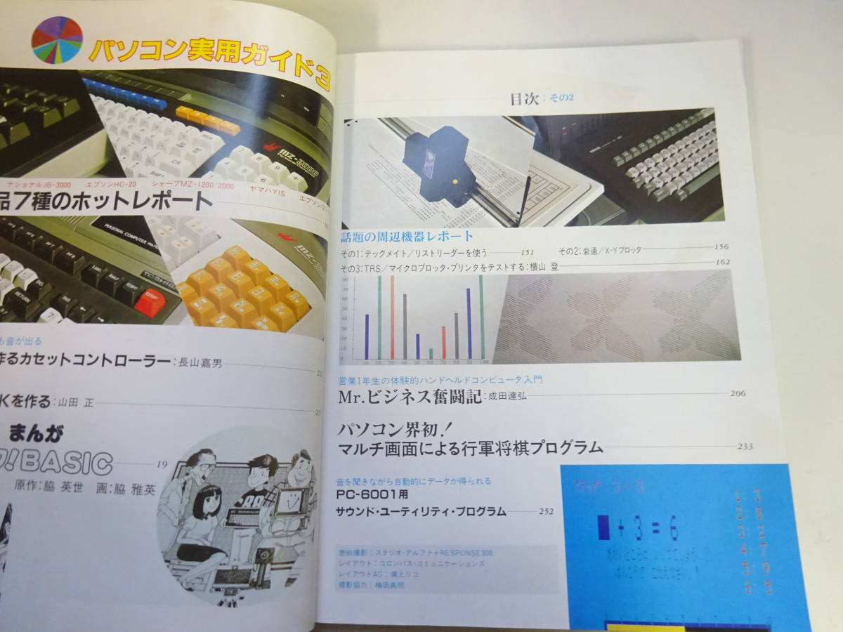 U6Bω　ラジオ技術 別冊　パソコン実用ガイド3　ホーム＆ビジネス・アプリケーションのすべて　昭和57年 発行　_画像8