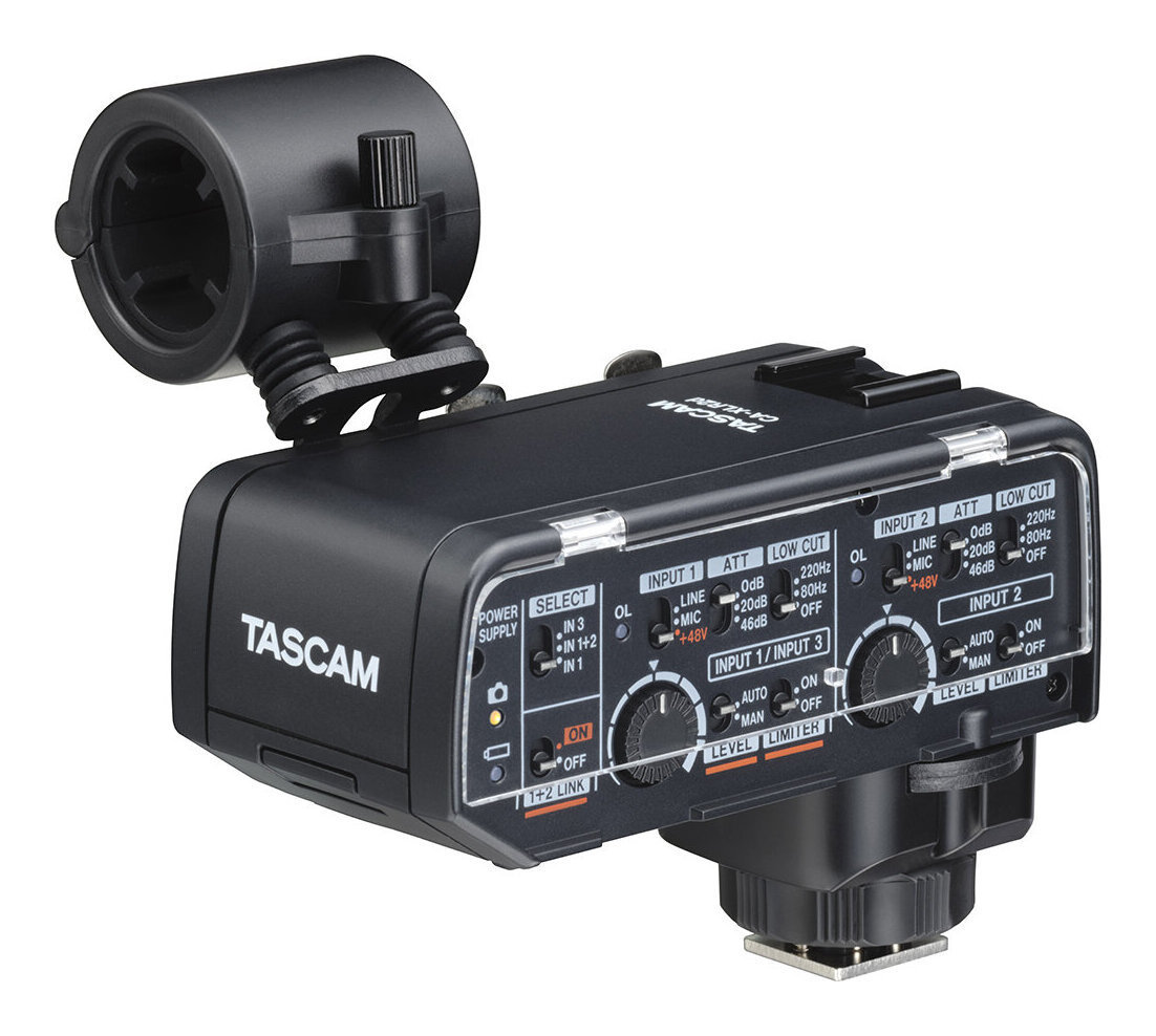 即決◆新品◆送料無料TASCAM CA-XLR2d-F ミラーレスカメラ対応 XLRマイクアダプター FUJIFILM Kit 富士フィルム キット 1