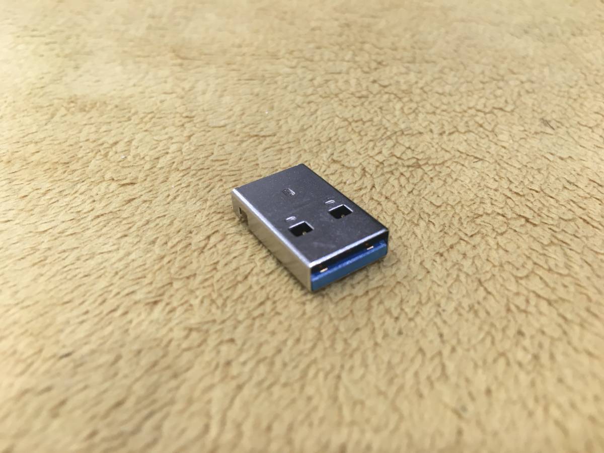 (1) USB プラグ 3.0規格 コネクタ タイプA オス 1個 新品未使用_画像1