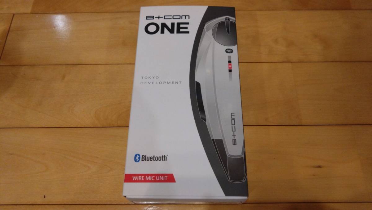 新品・送料無料】B+COM ONE ホワイト ワイヤーマイクUNIT ビーコム