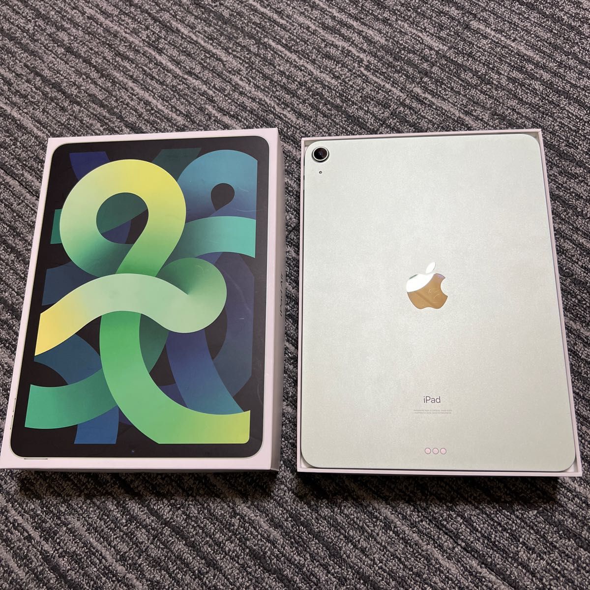 美品】Apple iPad Air 第4世代 グリーン Wi-Fi モデル タブレットPC