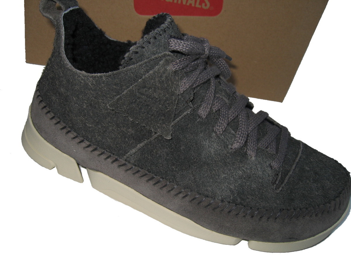新品 定価2.75万▼ 26.5cm US 8.5 EU 41.5 クラークス × シップス Vibramソール ボア デザート ブーツ ヌバック レザー ミドルカット 濃灰 5
