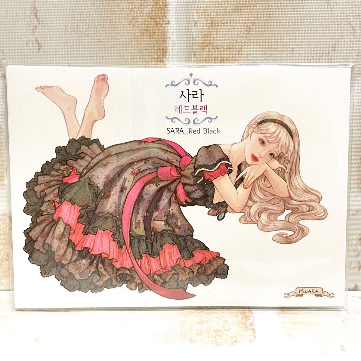 L女の子ステッカー全色4枚セット hwaraさん 韓国作家さん 人物 L女の子ステッカー全色4枚セット hwaraさん 韓国作家さん 人物