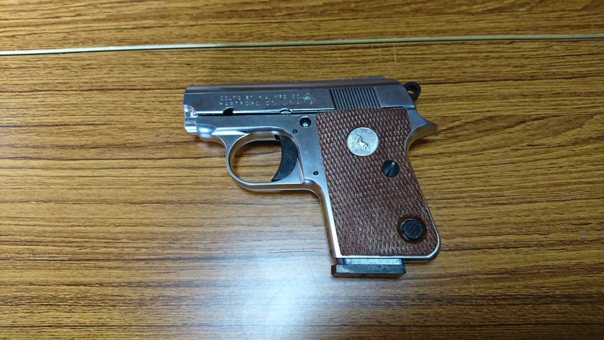 国会 ヤフオク! - マルシン工業 コルト25 モデルガン メタルフィニ