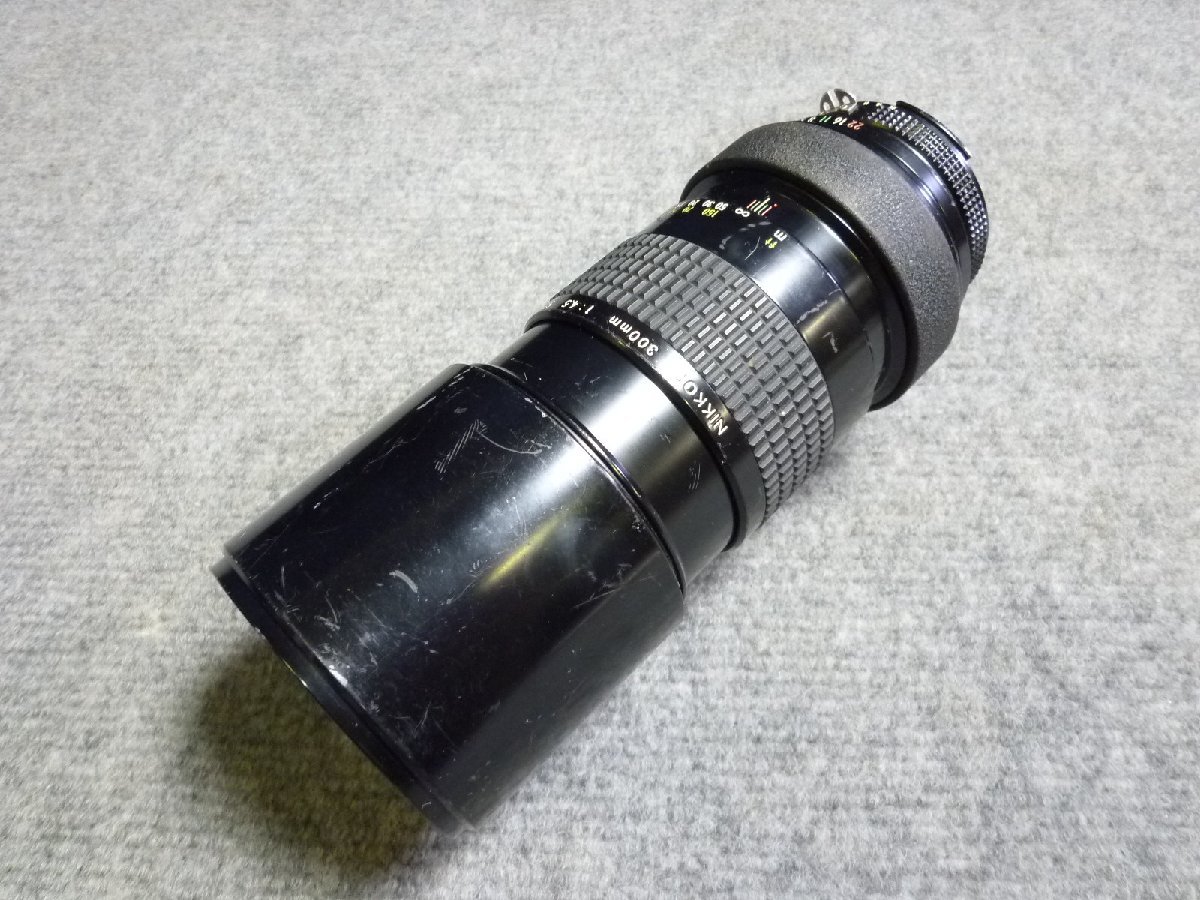 ▲ Nikon ニコン NIKKOR 300mm 1:4.5 レンズ ▲ 47_画像1