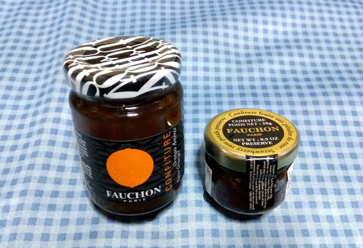 フォション　FAUCHON　3種ジャムセットおまけつき