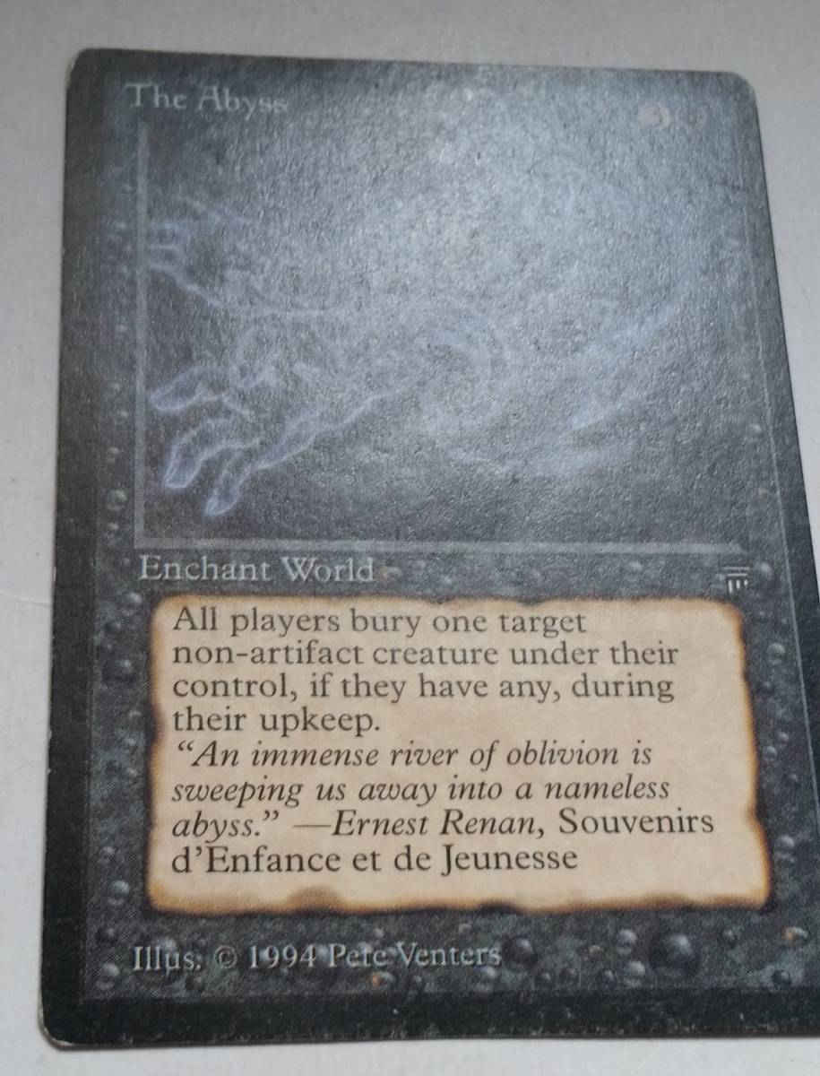 ●MTG● LE The Abyss(英語)_画像3