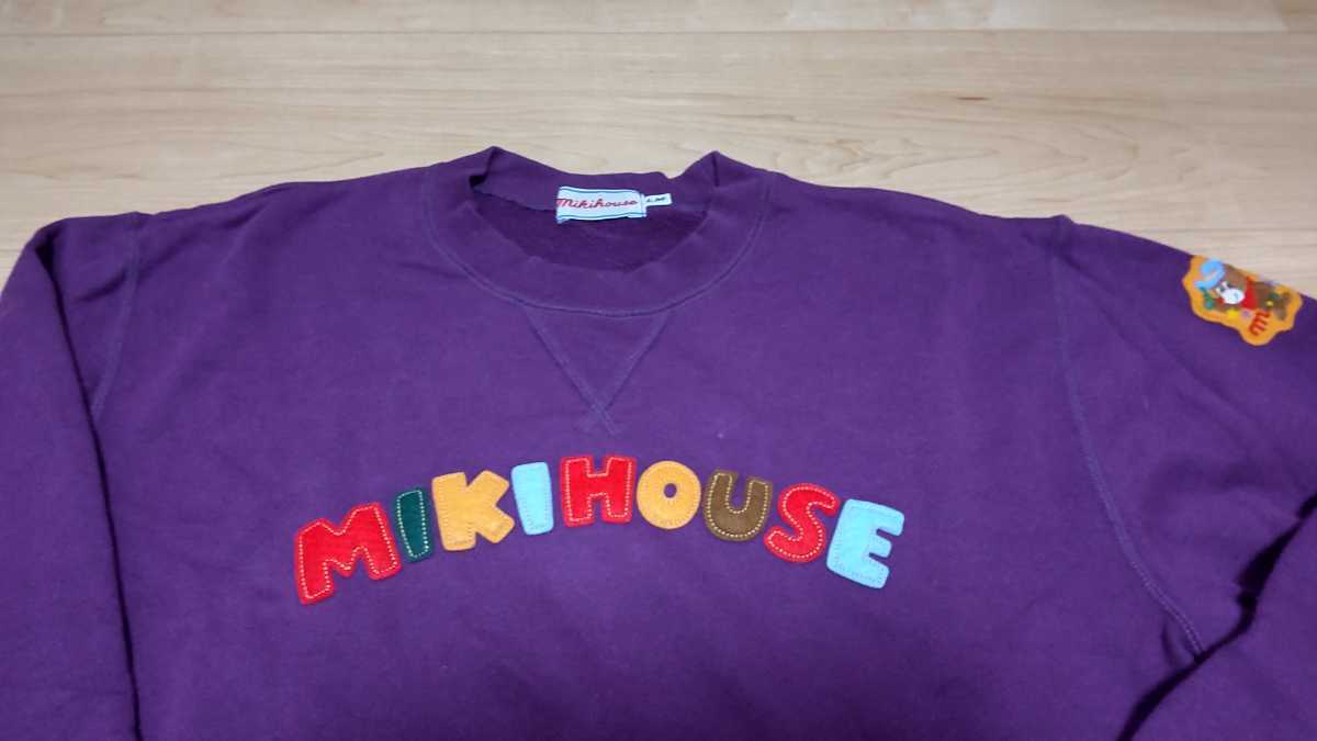 【SALE/55%OFF】 ★新品★ミキハウス mikihouse トレーナー 大人M-L パープル 日本製 その他 【SALE/55%OFF】 ★新品★ミキハウス mikihouse トレーナー 大人M-L パープル 日本製 その他