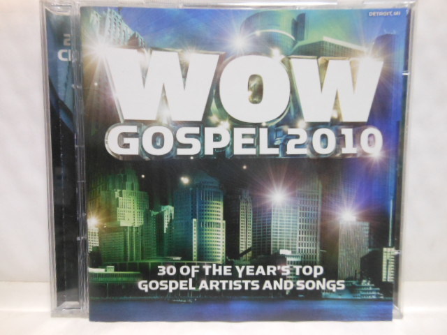 輸入盤２CD　WOW　GOSPEL　2010　　30 OF THE YEAR’S TOP GOSPEL ARTISTS AND SONGS　　ホイットニーヒューストン　メアリーメアリー　他_画像1