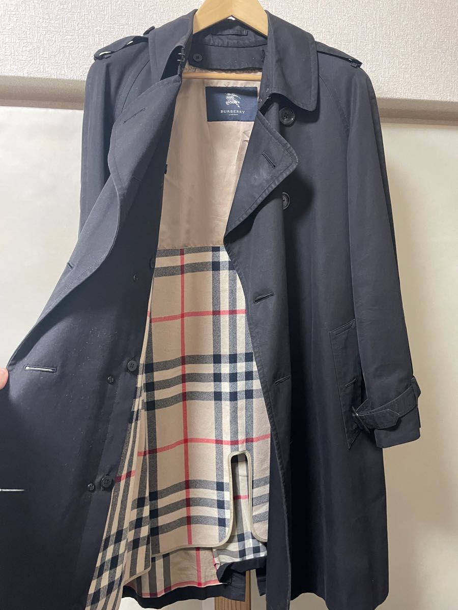 BURBERRY バーバリー トレンチコート 美品 44 ノバチェック Yahoo 