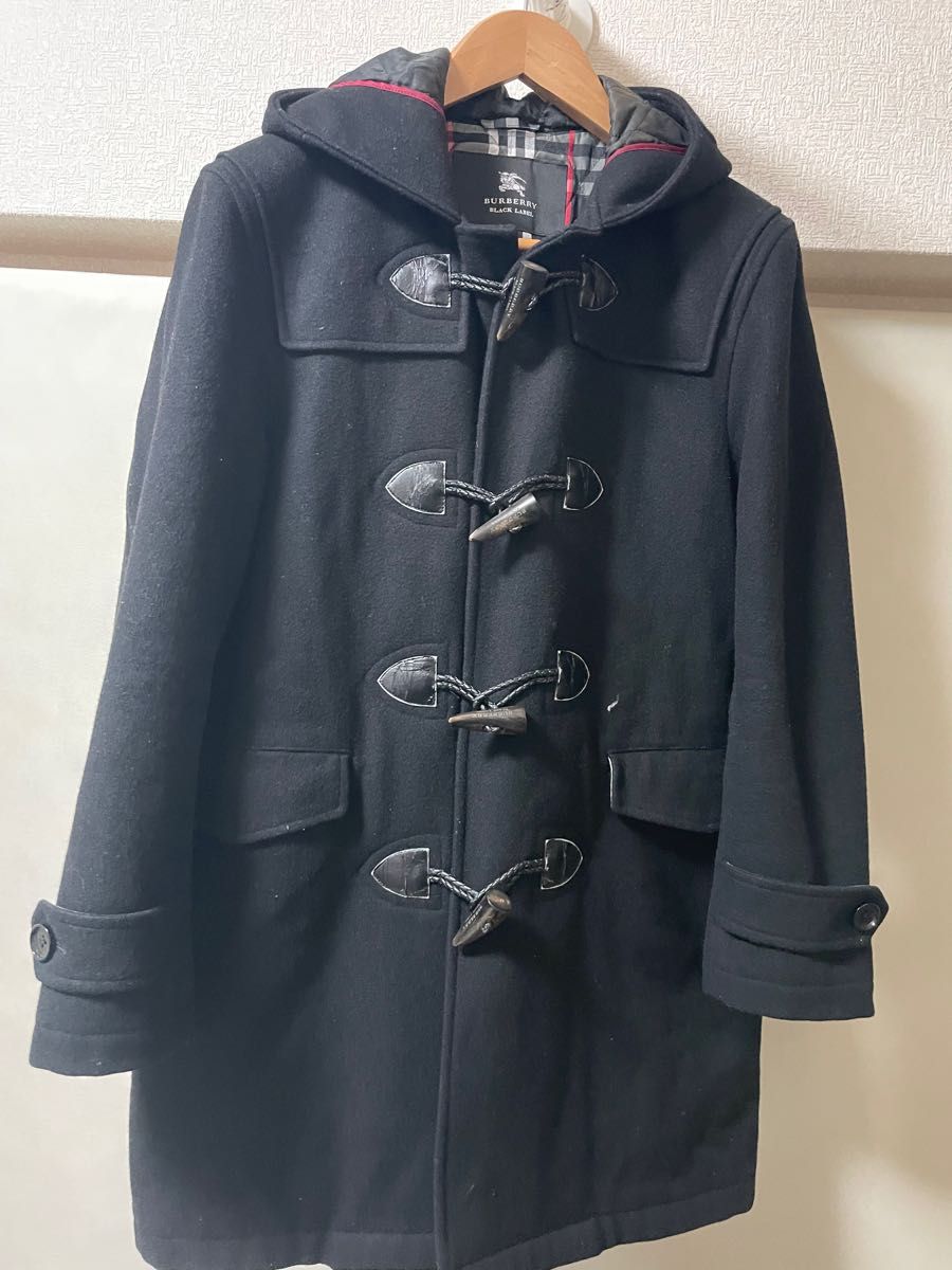 バーバリーブラックレーベル ダッフルコート 美品