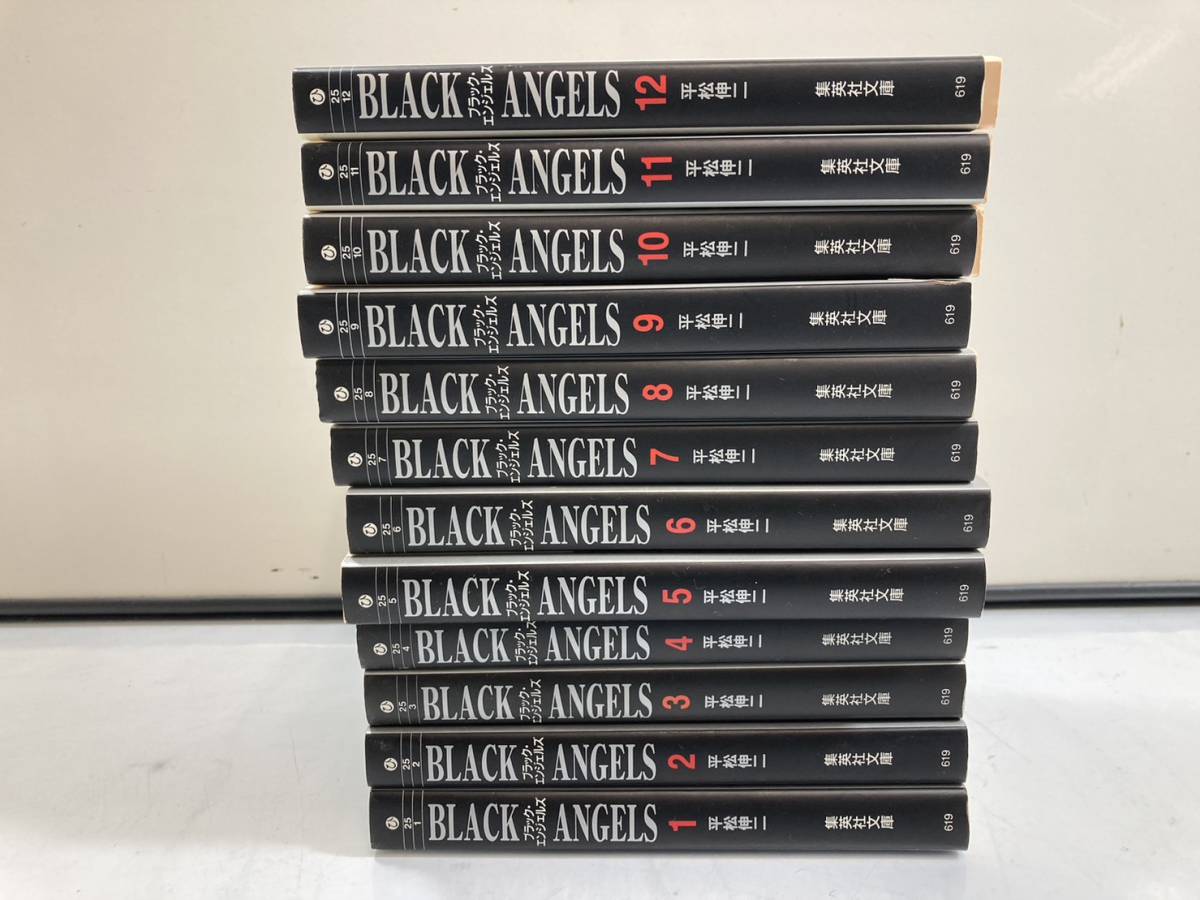 12-117 全巻セット ブラックエンジェルズ 集英社文庫 漫画 コミック