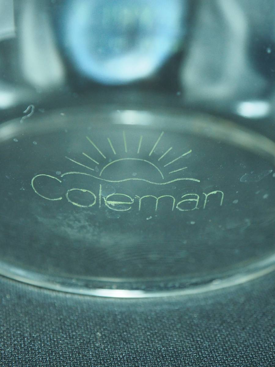 Coleman PYREX グリーンサンシャイン コールマン パイレックス グローブ グリーンレター 200A　s10_画像1