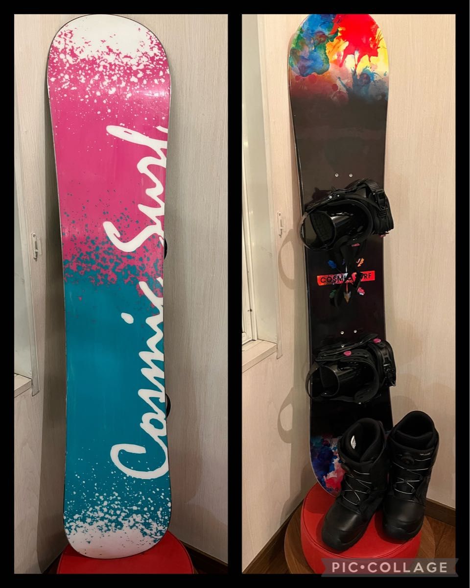 3点セット!美品 ボード135cm ブーツ22.5cm バインディング
