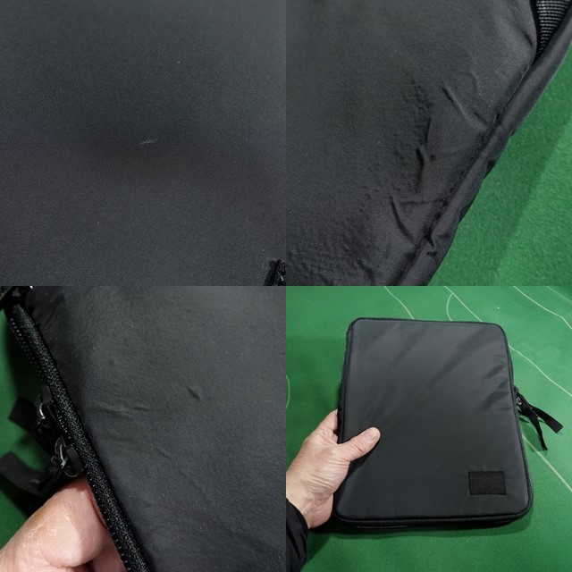 * Headporter black view ti nylon tsu il material iPad tablet case mat black beautiful goods!!!*