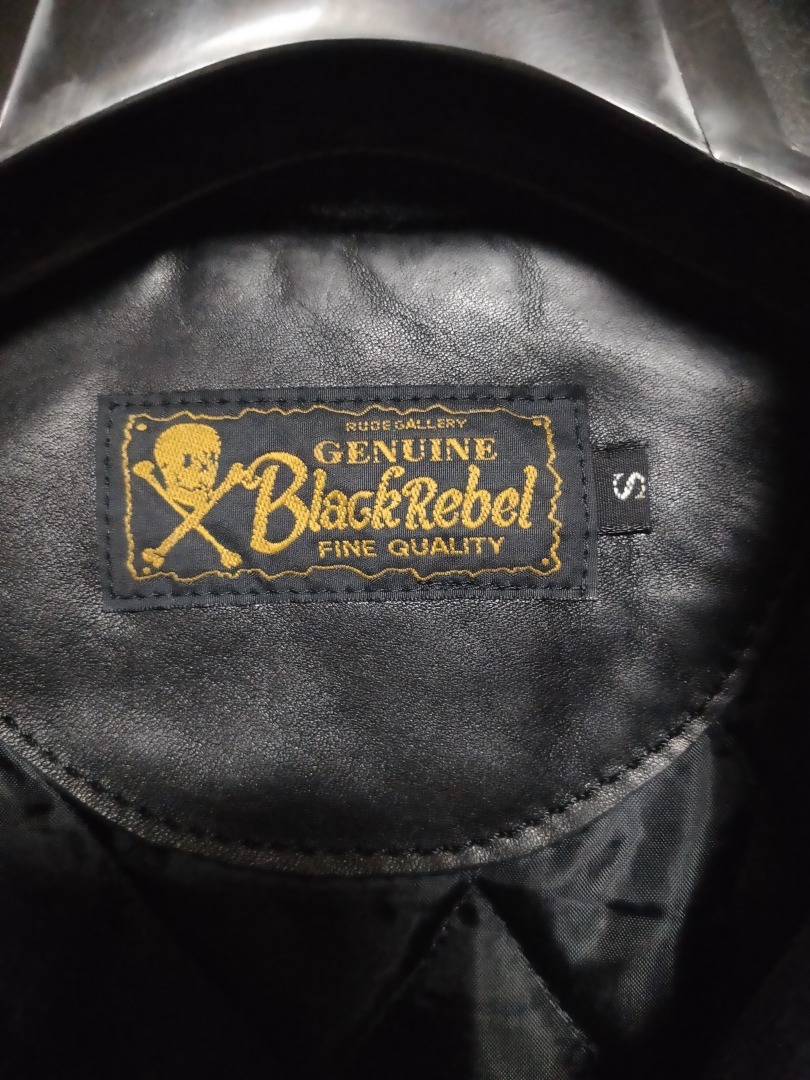 RUDE GALLERY BLACK REBEL ライダースジャケット