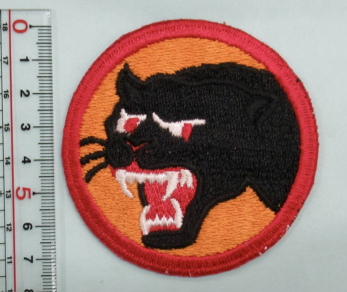 実物 WW2 米陸軍 第66歩兵師団 肩章 US ARMY 66TH INFANTRY DIVISION SHOULDER PATCHEの画像2