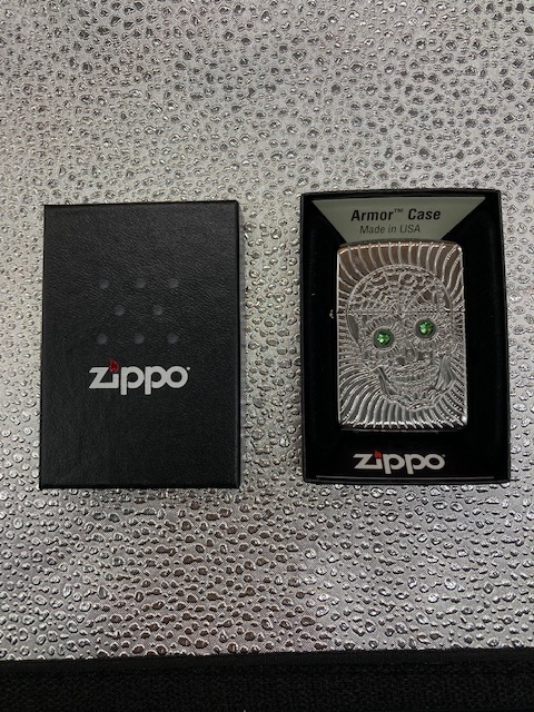 Zippo Armor Sugar Skull Design 新品未使用品！_画像1