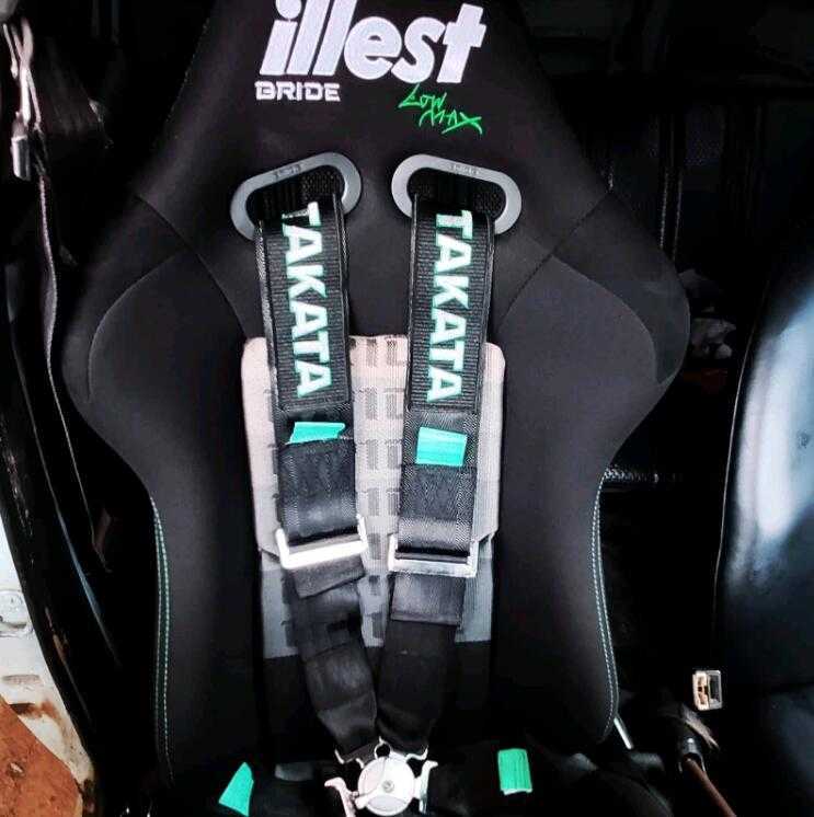 TAKATA DRIFT III snap snap (4点式 グリーン 右側用) 品番 - 通販