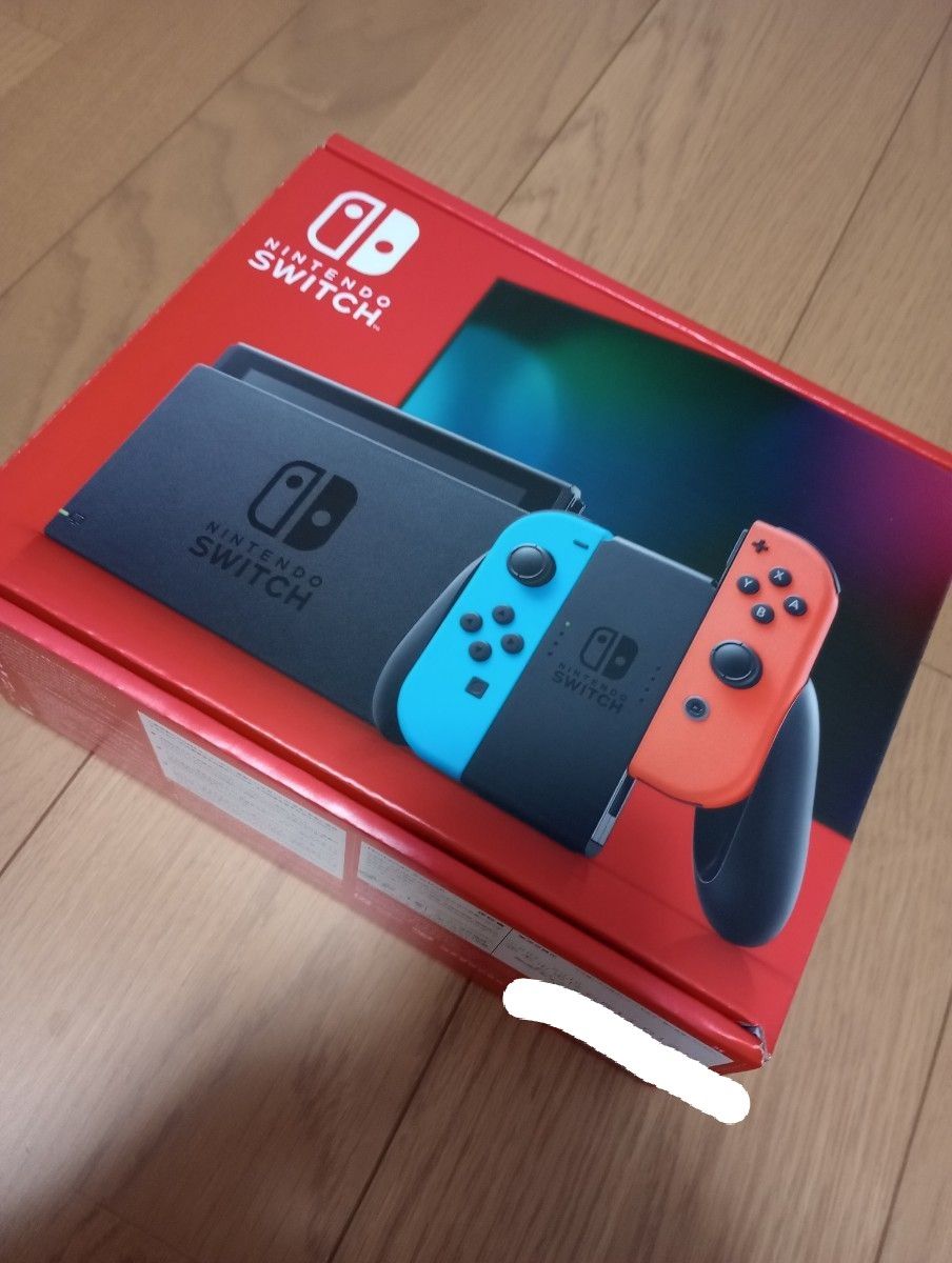日本製 Nintendo Switch 任天堂 ネオン 2018年製 本体+ジョイコン
